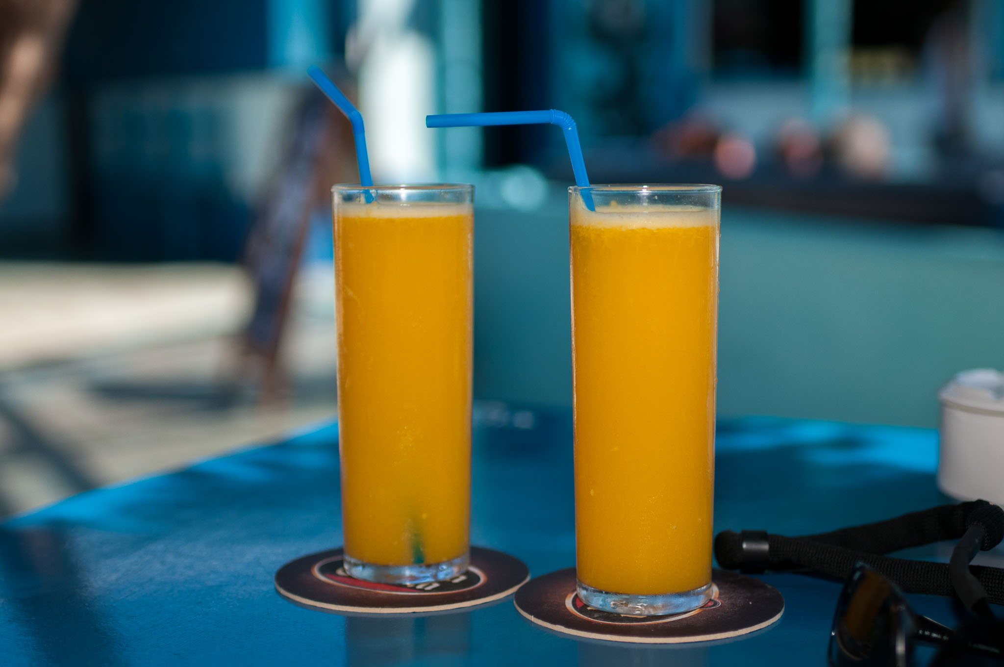 "Blue Bar" an der Playa Migjorn
