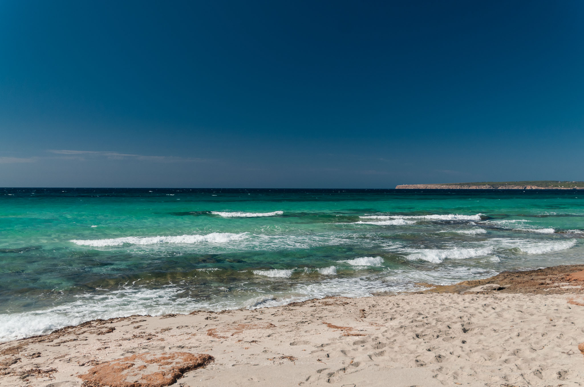 wieder an der Playa de Migjorn